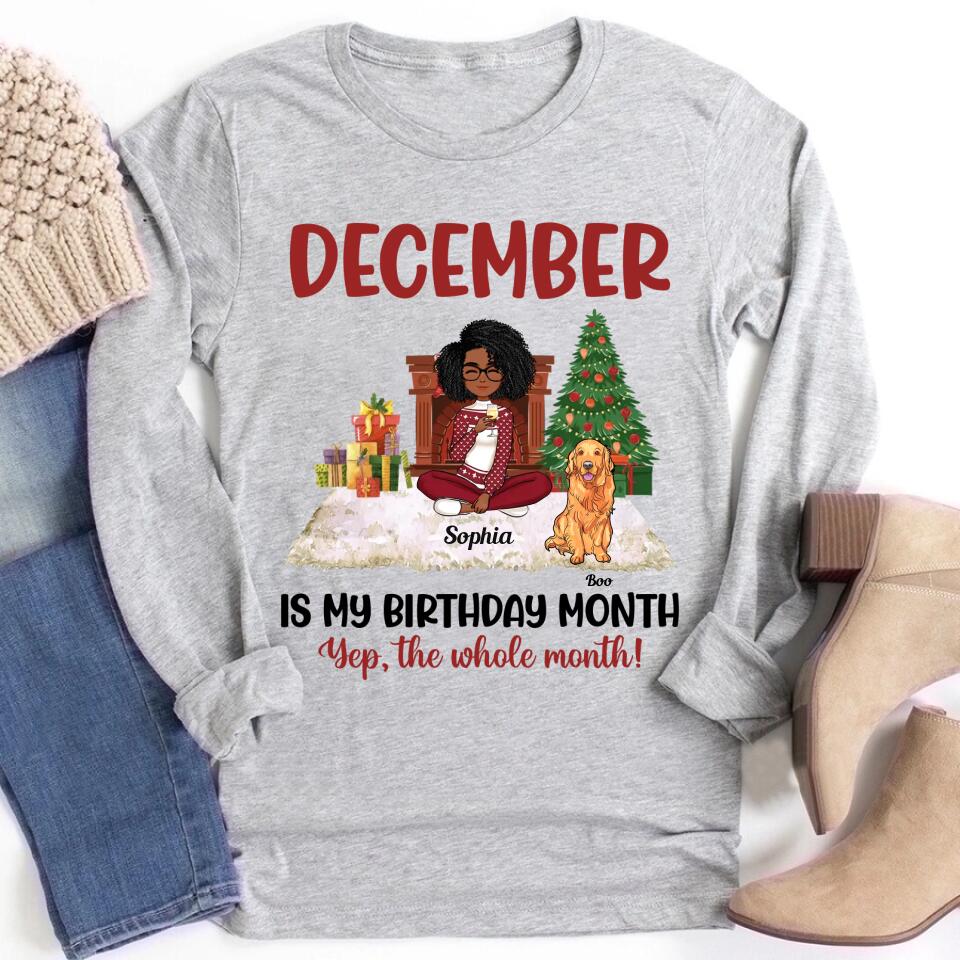 December Birthday Shirt, Custom Birthday Shirt, Queens Are Born In December, December Birthday Shirts For Woman, December Birthday Gifts