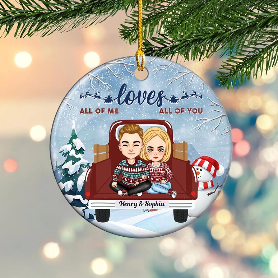 Our First Christmas Ornament 2022, Personalized Our First Christmas Ornaments, First Christmas As Mr And Mrs Ornament