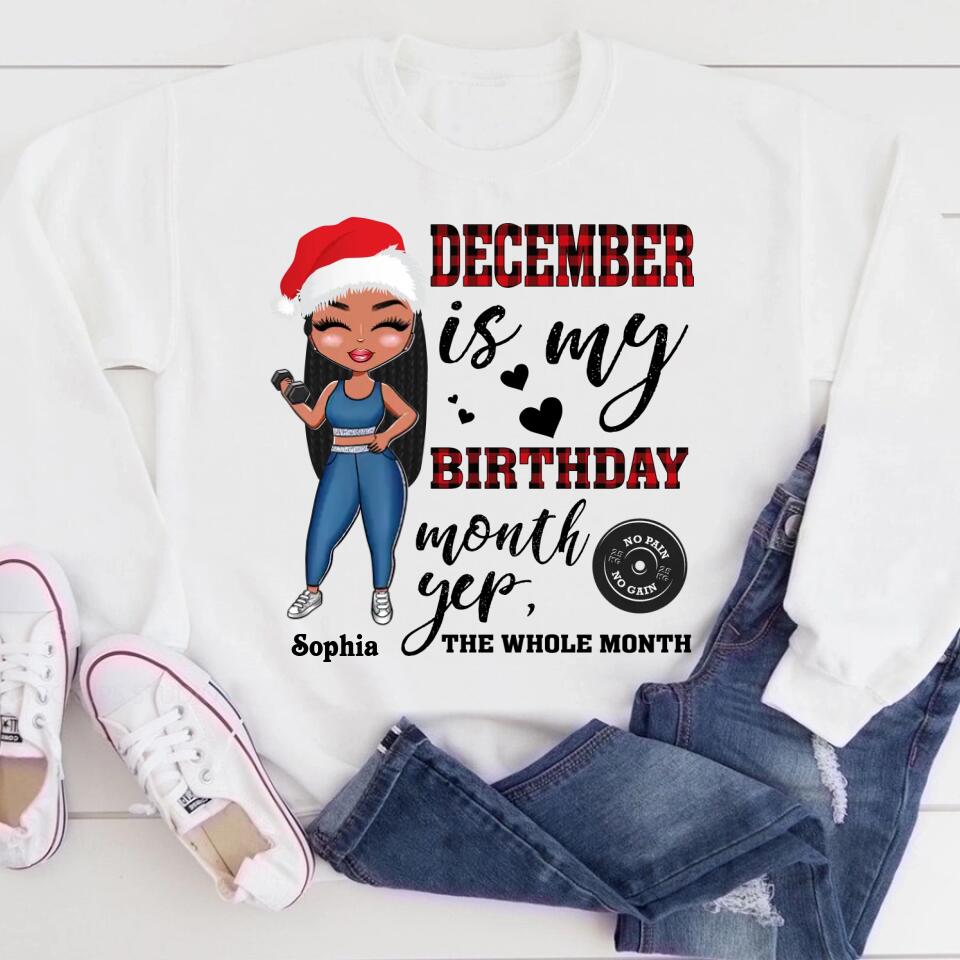 December Birthday Shirt, Custom Birthday Shirt, Queens Are Born In December, December Birthday Shirts For Woman, December Birthday Gifts