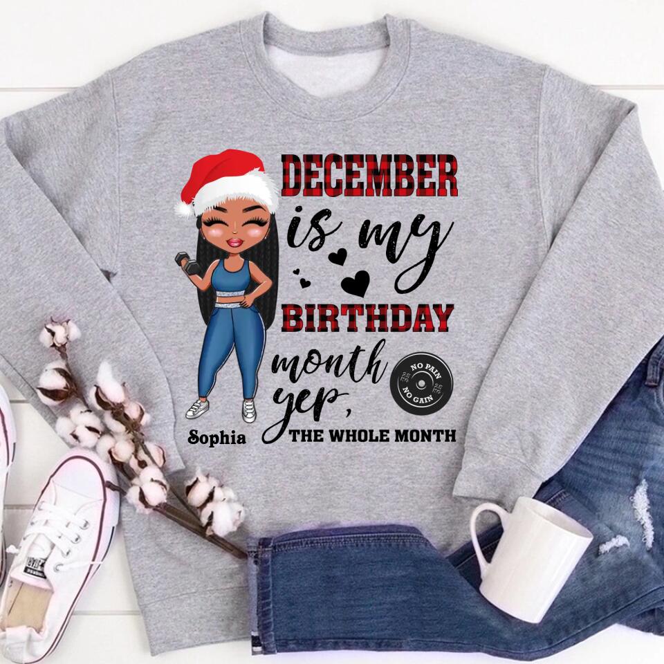 December Birthday Shirt, Custom Birthday Shirt, Queens Are Born In December, December Birthday Shirts For Woman, December Birthday Gifts