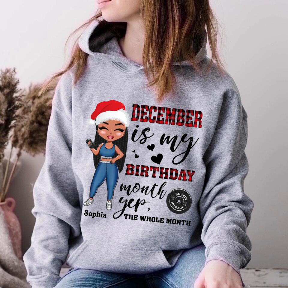 December Birthday Shirt, Custom Birthday Shirt, Queens Are Born In December, December Birthday Shirts For Woman, December Birthday Gifts