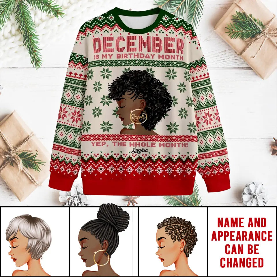 December Birthday Shirt, Custom Birthday Shirt, Queens Are Born In December, December Birthday Shirts For Woman, December Birthday Gifts