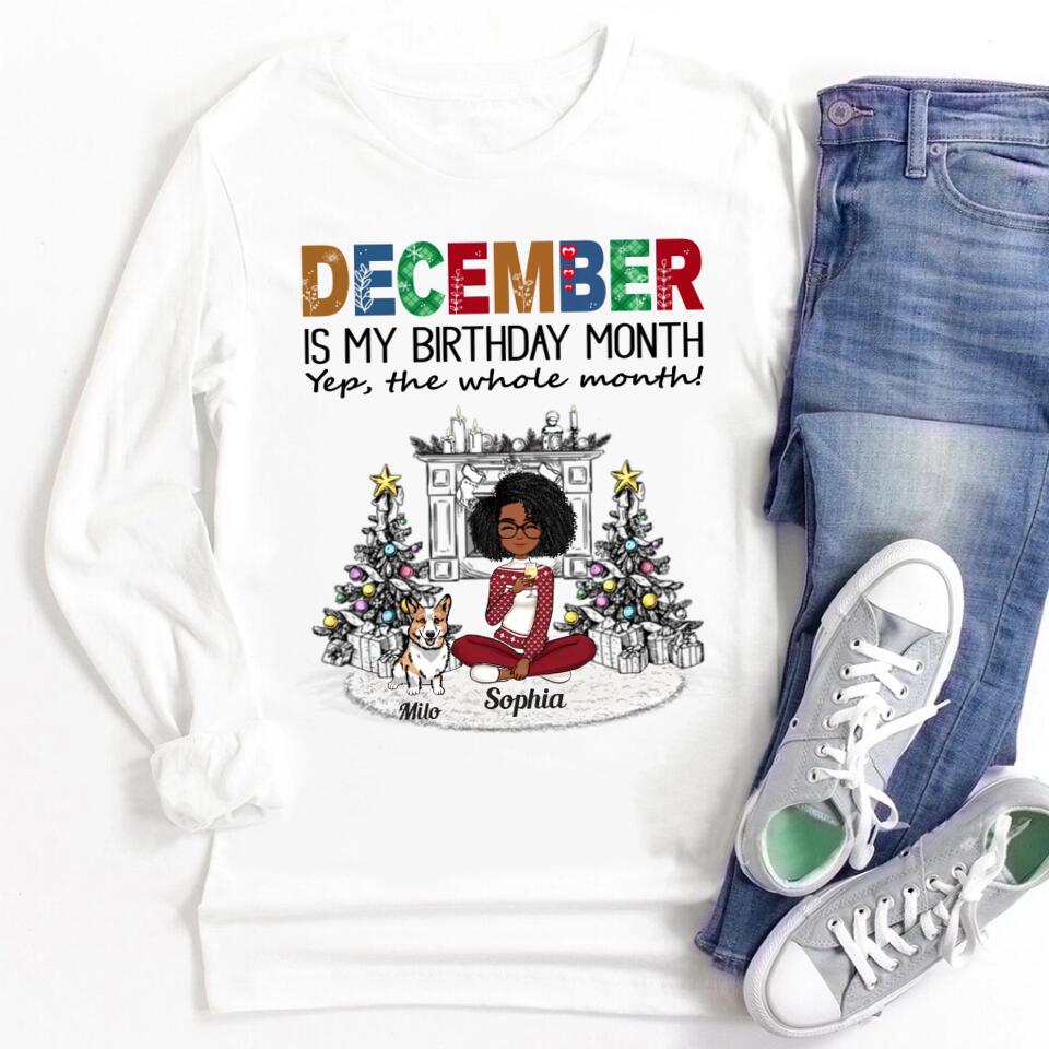 December Birthday Shirt, Custom Birthday Shirt, Queens Are Born In December, December Birthday Shirts For Woman, December Birthday Gifts