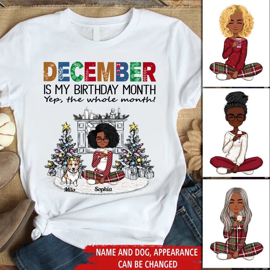 December Birthday Shirt, Custom Birthday Shirt, Queens Are Born In December, December Birthday Shirts For Woman, December Birthday Gifts