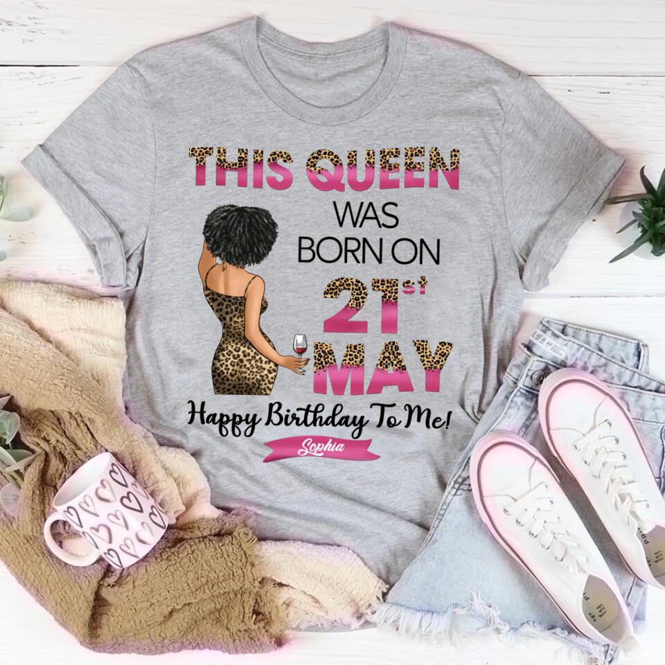 May Birthday Shirt, Custom Birthday Shirt, Queens Are Born In May, May Birthday Shirts For Woman, May Birthday Gifts