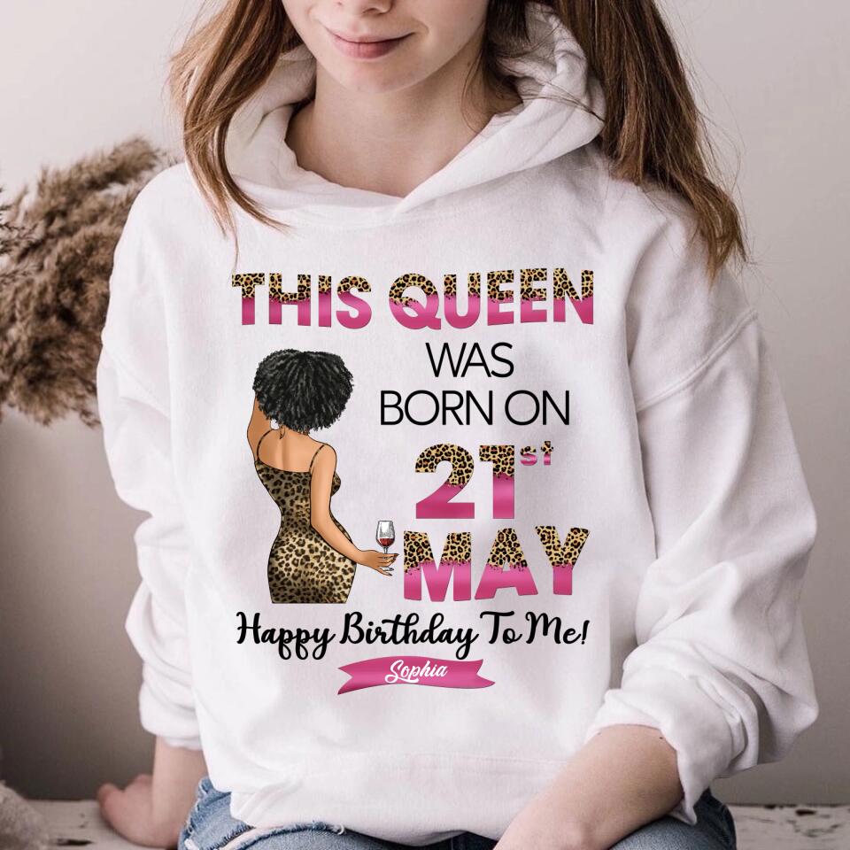 May Birthday Shirt, Custom Birthday Shirt, Queens Are Born In May, May Birthday Shirts For Woman, May Birthday Gifts
