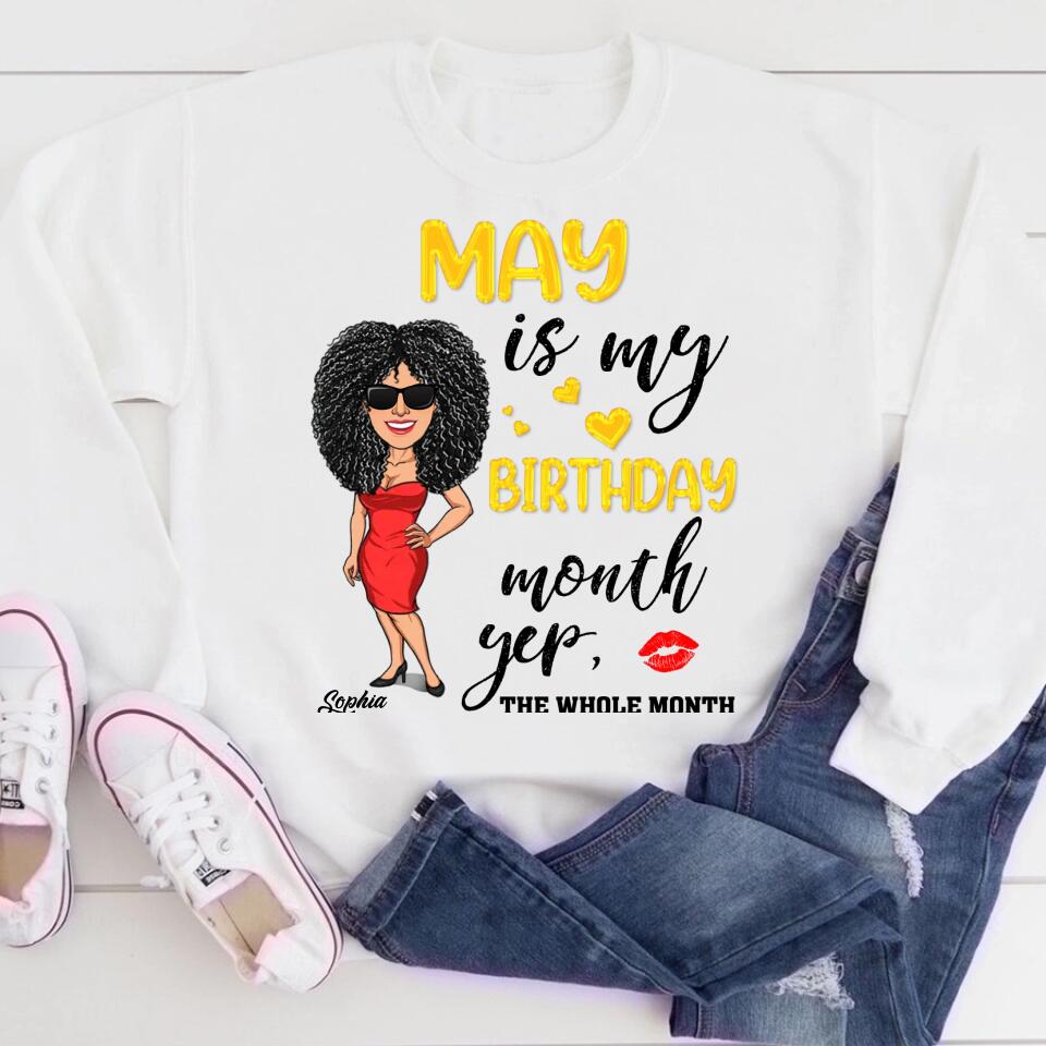 May Birthday Shirt, Custom Birthday Shirt, Queens Are Born In May, May Birthday Shirts For Woman, May Birthday Gifts