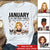 January Birthday Shirt, Custom Birthday Shirt, Queens Are Born In January, January Birthday Shirts For Woman, January Birthday Gifts