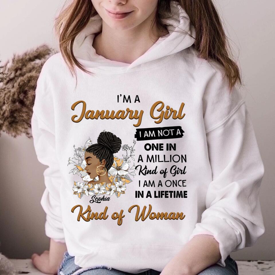 January Birthday Shirt, Custom Birthday Shirt, Queens was Born In January, January Birthday Shirts For Woman, January Birthday Gifts