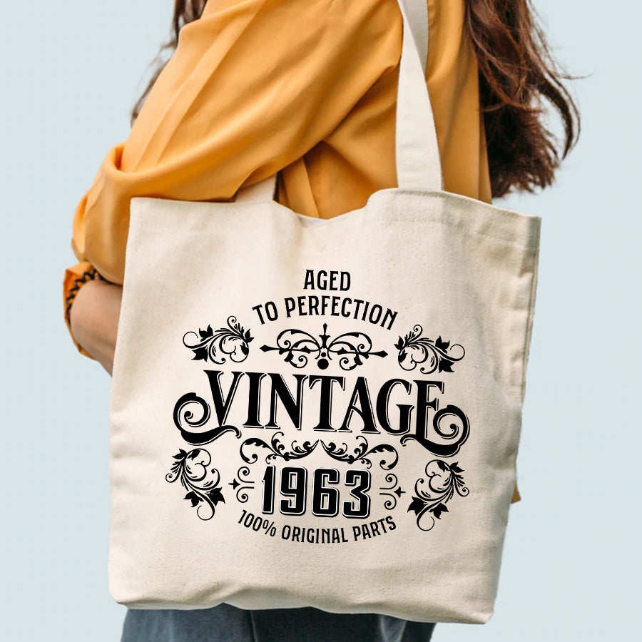 59th Birthday, Fabulous Since 1963 Turning 59 Birthday, Gifts For Women Turning 59, 59 And Fabulous Tote Bag - Birthday Gift For Her, Girl, Woman