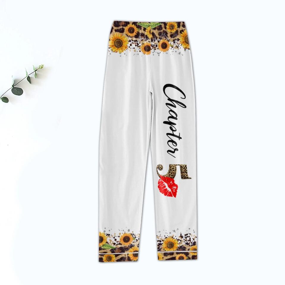 Chapter 50, Fabulous Since 1973 50th Birthday Unique Pajamas Set For Woman, Custom Birthday Pajamas, Her Gifts For 50 Years Old , Turning 50 Birthday Women&#39;s Pajamas Set