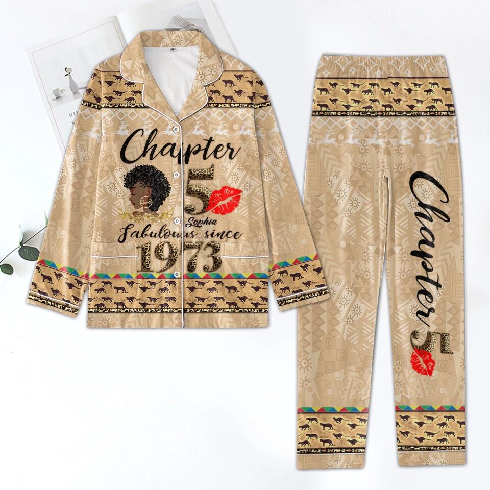 Chapter 50, Fabulous Since 1973 50th Birthday Unique Pajamas Set For W ...