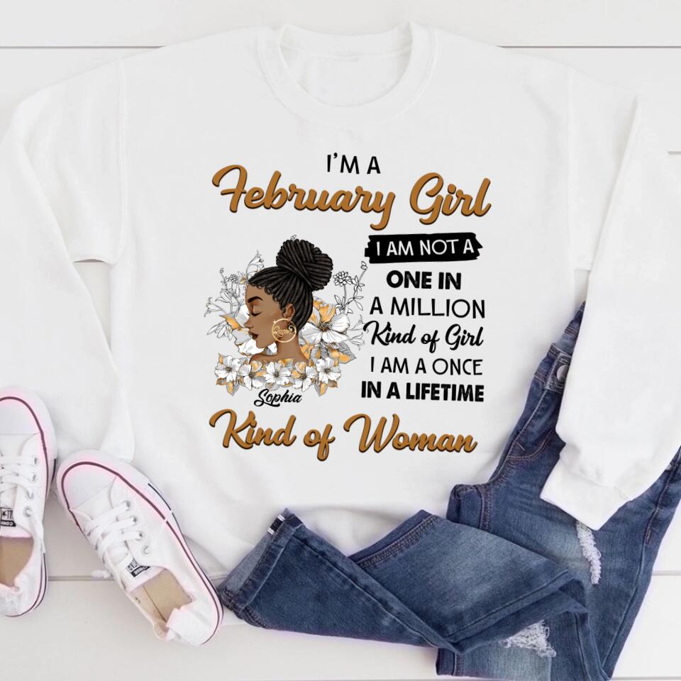 February Birthday Shirt, Custom Birthday Shirt, Queens was Born In February, February Birthday Shirts For Woman, February Birthday Gifts