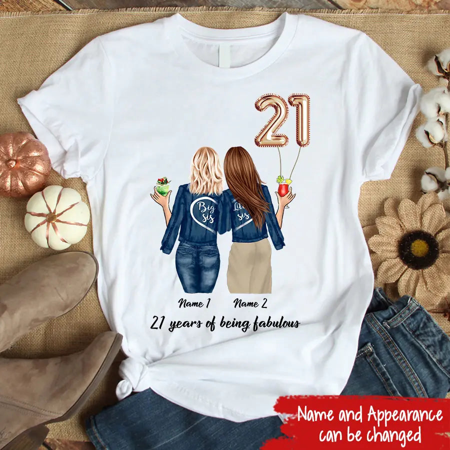 21st Birthday Shirt, Born In 2002 Birthday Shirt, 21st Birthday Gift For Sisters, Sista, Soul Sister, Best Friend, BFF, Bestie