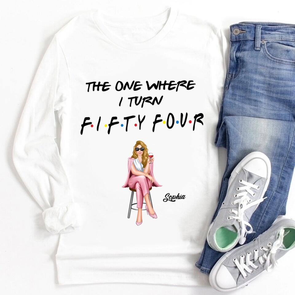 Chapter 54, Fabulous Since 1969 54th Birthday Unique T Shirt For Woman, Custom Birthday Shirt, Her Gifts For 54 Years Old