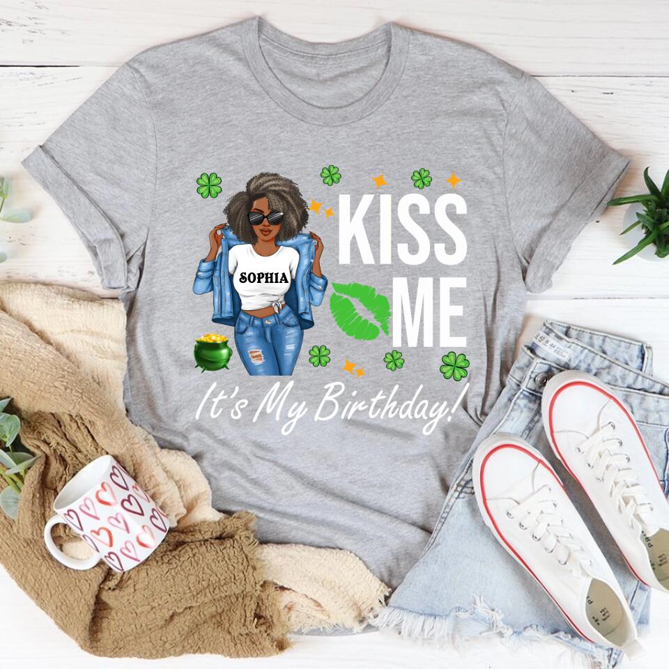 March Birthday Shirt, Custom St. Patricks Day Shirts, Birthday Shirts For St. Patricks Day, March Birthday Shirts For Woman, Birthday Patrick Shirt