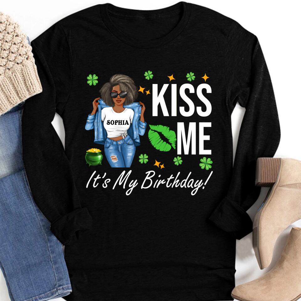 March Birthday Shirt, Custom St. Patricks Day Shirts, Birthday Shirts For St. Patricks Day, March Birthday Shirts For Woman, Birthday Patrick Shirt