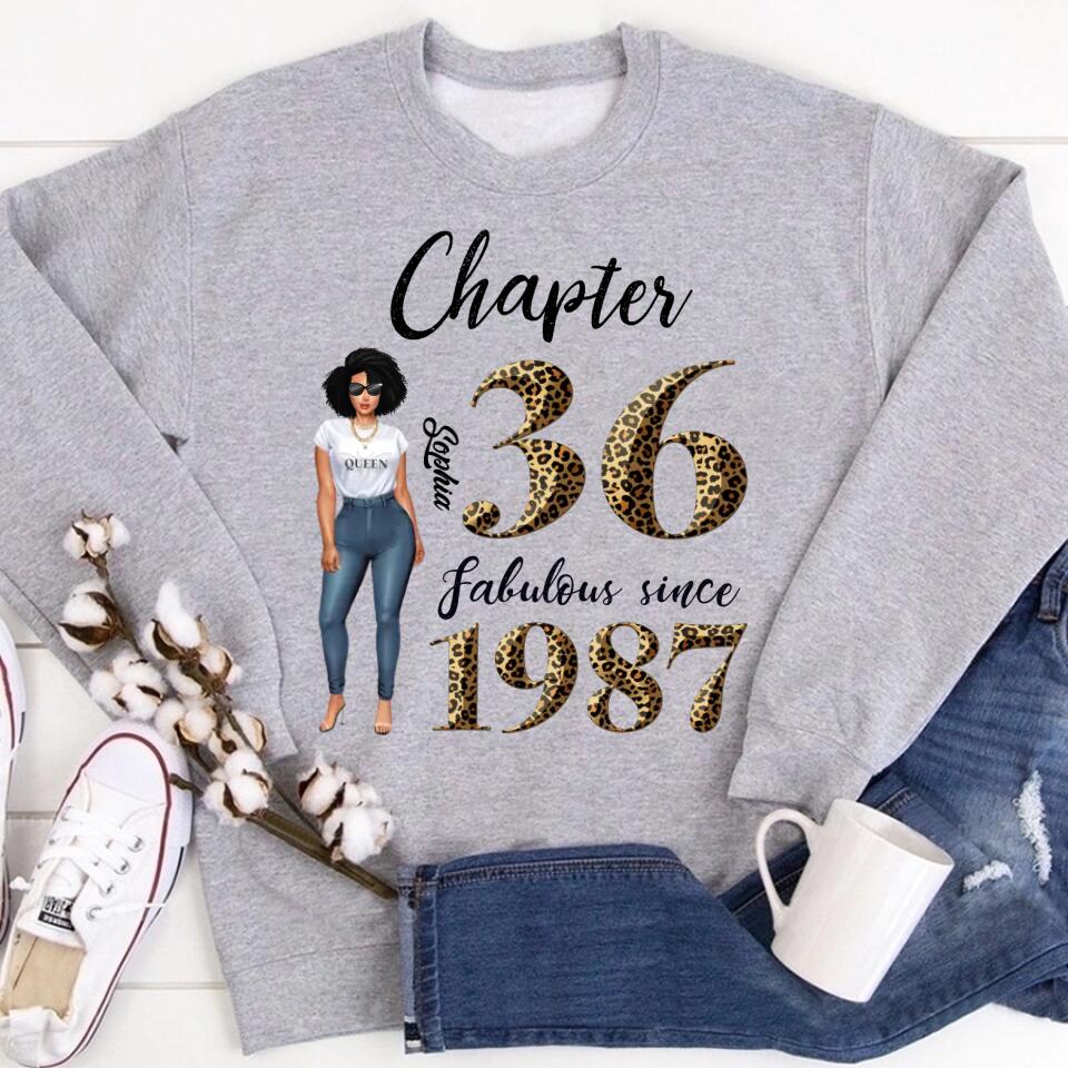 36th birthday shirts for her, Personalised 36th birthday gifts, 1987 t shirt, 36 and fabulous shirt, 36th birthday shirt ideas, gift ideas 36th birthday woman