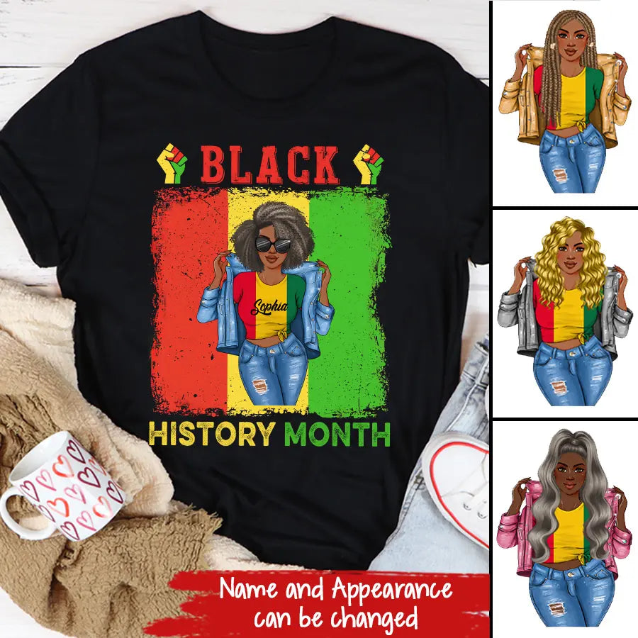 Black History Month Shirt, Black Women Shirt, Black Lives Matter Tee, Black History Months, Black History is Strong Gift