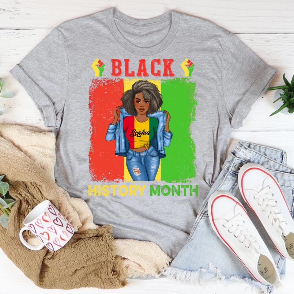 Black History Month Shirt, Black Women Shirt, Black Lives Matter Tee, Black History Months, Black History is Strong Gift
