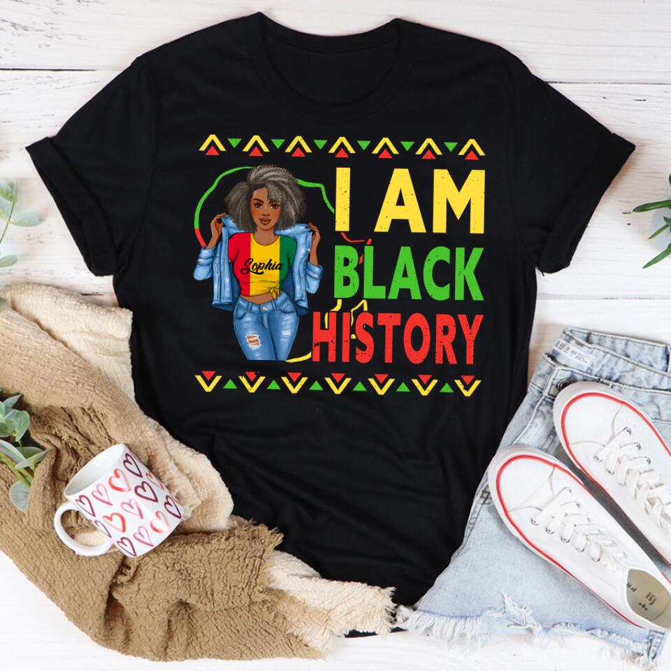 Black History Month Shirt, Black Women Shirt, Black Lives Matter Tee, Black History Months, Black History is Strong Gift