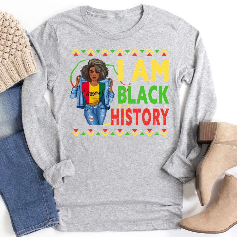Black History Month Shirt, Black Women Shirt, Black Lives Matter Tee, Black History Months, Black History is Strong Gift