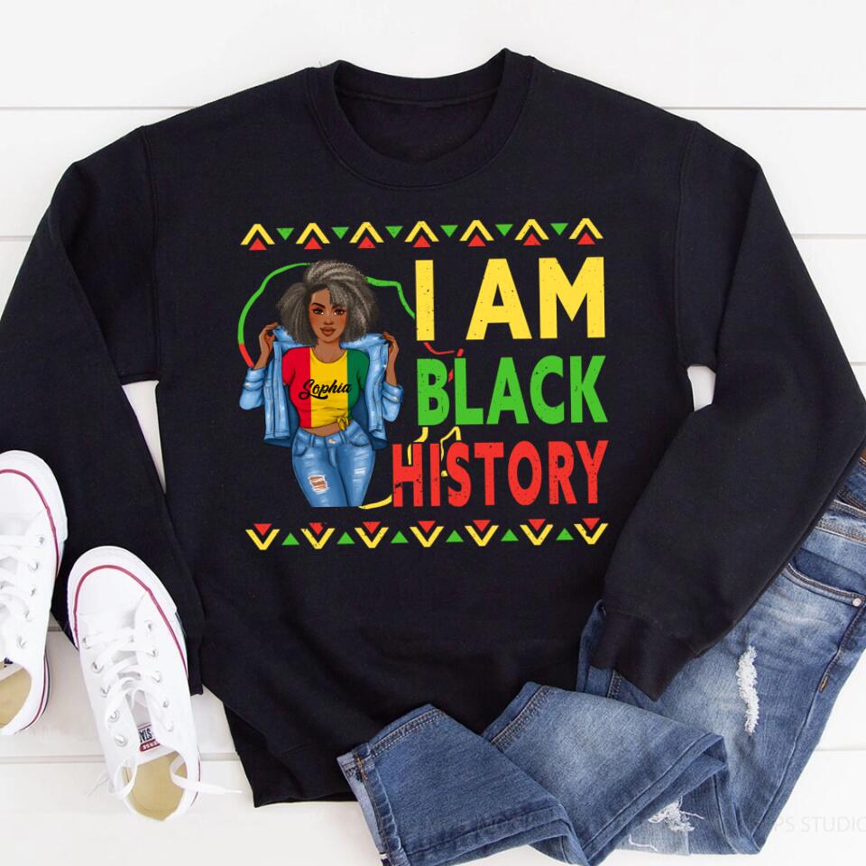 Black History Month Shirt, Black Women Shirt, Black Lives Matter Tee, Black History Months, Black History is Strong Gift