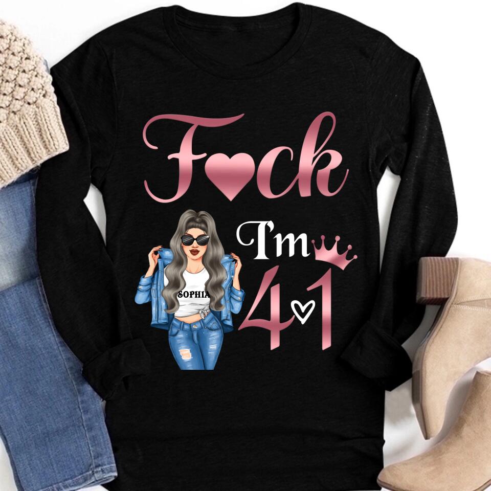 Chapter 41, Fabulous Since 1982 41th Birthday Unique T Shirt For Woman, Custom Birthday Shirt, Her Gifts For 41 Years Old