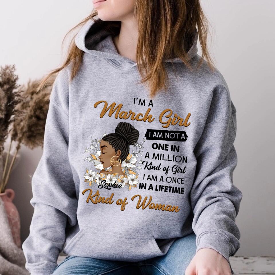 March Birthday Shirt, Custom Birthday Shirt, Queens Born In March, March Birthday Shirts For Woman, March Birthday Gifts