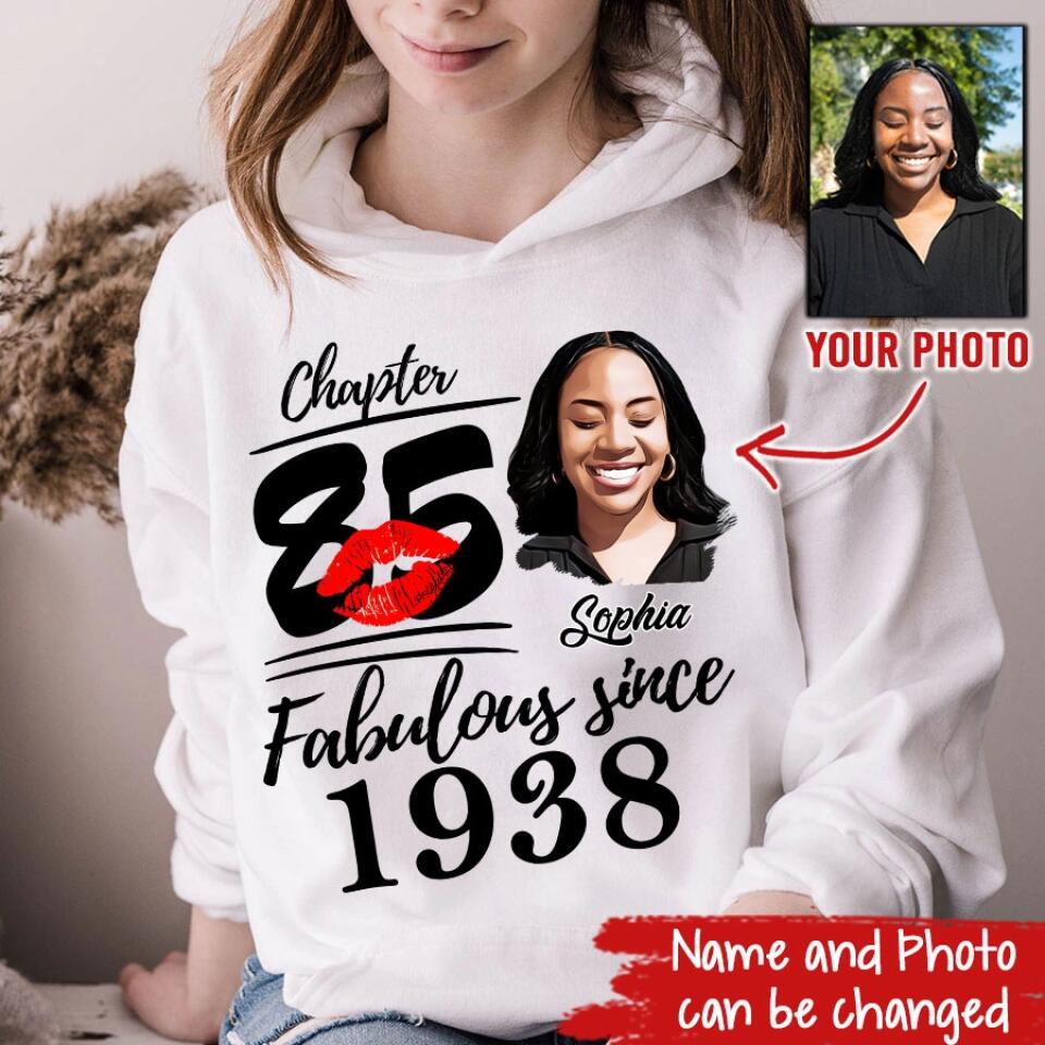 85th Birthday Shirts, Custom Birthday Shirts, Turning 85 Shirt, Gifts For Women Turning 85, 85 And Fabulous Shirt, 1938 Shirt, 85th Birthday Shirts For Her