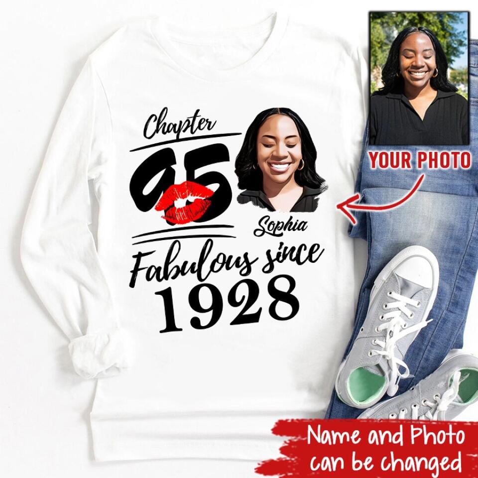 95th Birthday Shirts, Custom Birthday Shirts, Turning 95 Shirt, Gifts For Women Turning 95, 95 And Fabulous Shirt, 1928 Shirt, 95th Birthday Shirts For Her