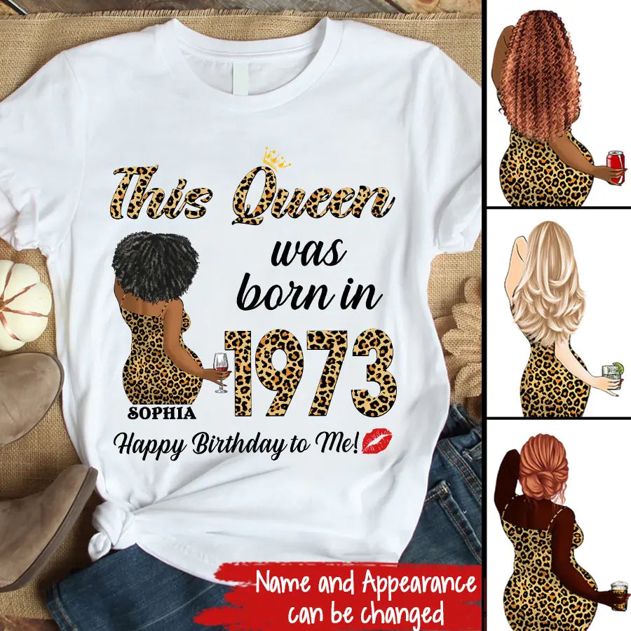 50th Birthday Shirts, Custom Birthday Shirts, Turning 50 Shirt, Gifts For Women Turning 50, 50 And Fabulous Shirt, 1973 Shirt, 50th Birthday Shirts For Her