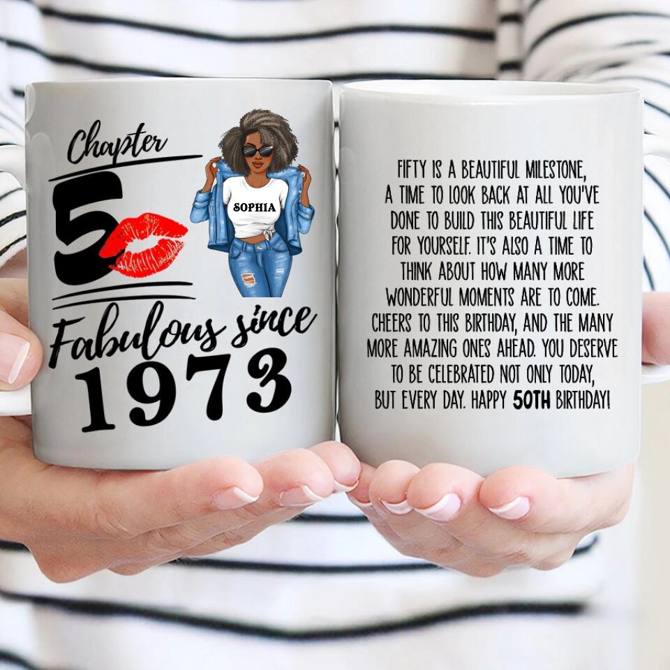 Personalised 50th birthday mug, Happy Birthday Mug, birthday mugs with photos, 50th birthday mug,  birthday gift cup with photo, coffee mug for birthday gift, happy birthday cup with name and photo