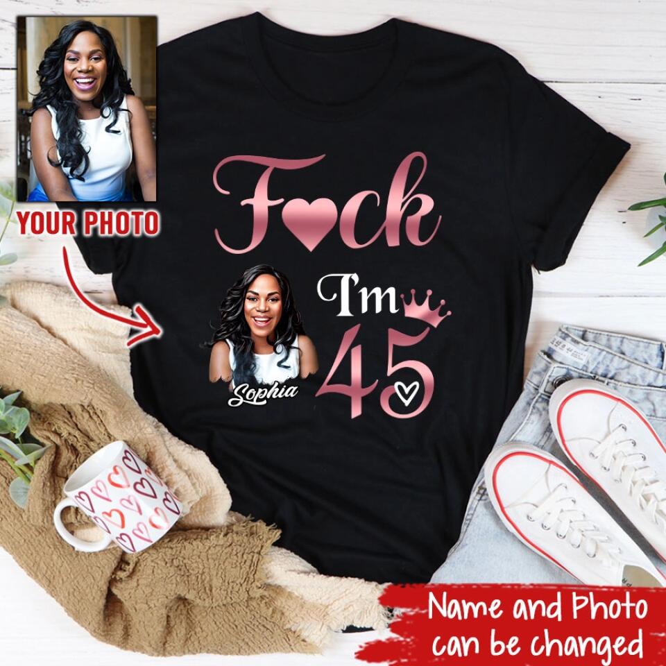 Custom Birthday Shirts, Chapter 45, Fabulous Since 1978 45th Birthday Unique T Shirt For Woman, Her Gifts For 45 Years Old