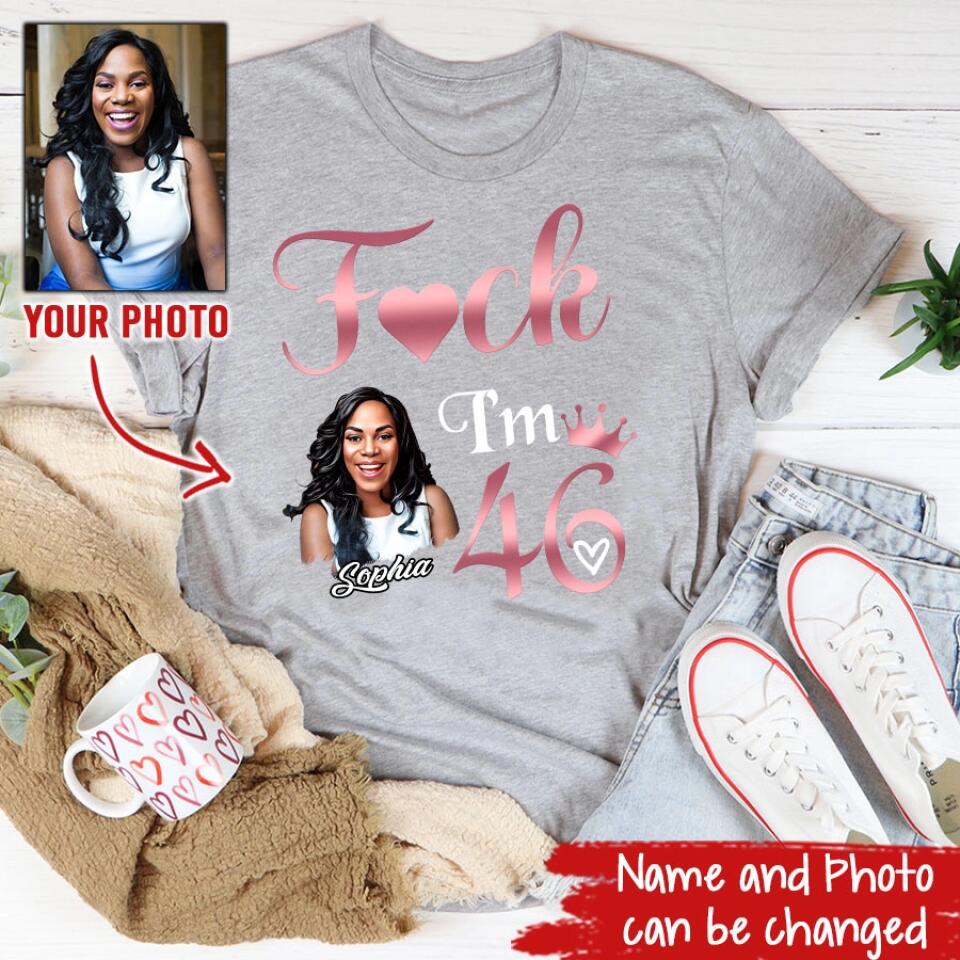 Custom Birthday Shirts, Chapter 46, Fabulous Since 1977 46th Birthday Unique T Shirt For Woman, Her Gifts For 46 Years Old
