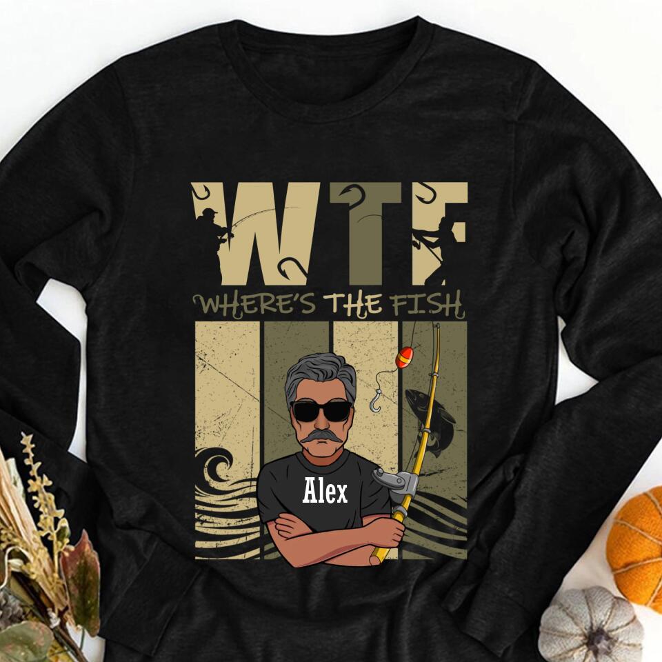 Custom Fishing Shirts, Fishing Shirt, Fishing Shirts For Men, Fishing Jersey Fishing Gifts For Dad  Fishing Gift