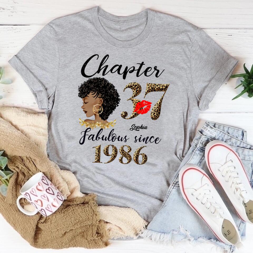 37th birthday shirts for her, Personalised 37th birthday gifts, 1986 t shirt, 37 and fabulous shirt, 37th birthday shirt ideas, gift ideas 37th birthday woman