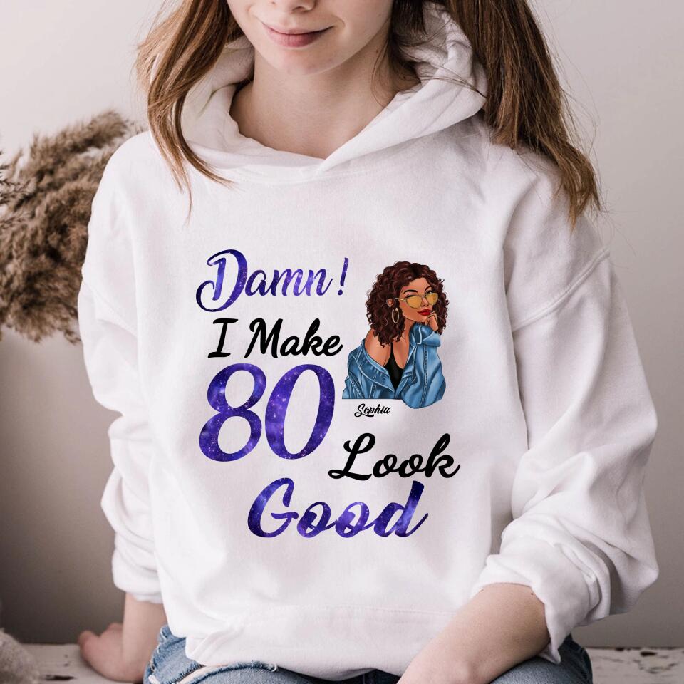 Chapter 80th, Fabulous Since 1943 80th Birthday Unique T Shirt For Woman, Her Gifts For 80 Years Old , Turning 80 Birthday Cotton Shirt