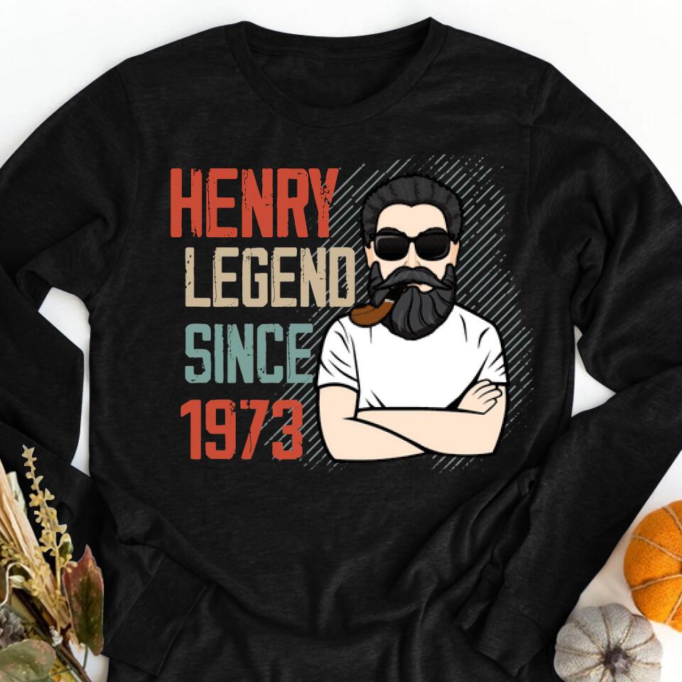 Chapter 50, Fabulous Since 1973 50th Birthday Unique T Shirt For Man, His Gifts For 50 Years Old, Turning 50 Birthday Cotton Shirt