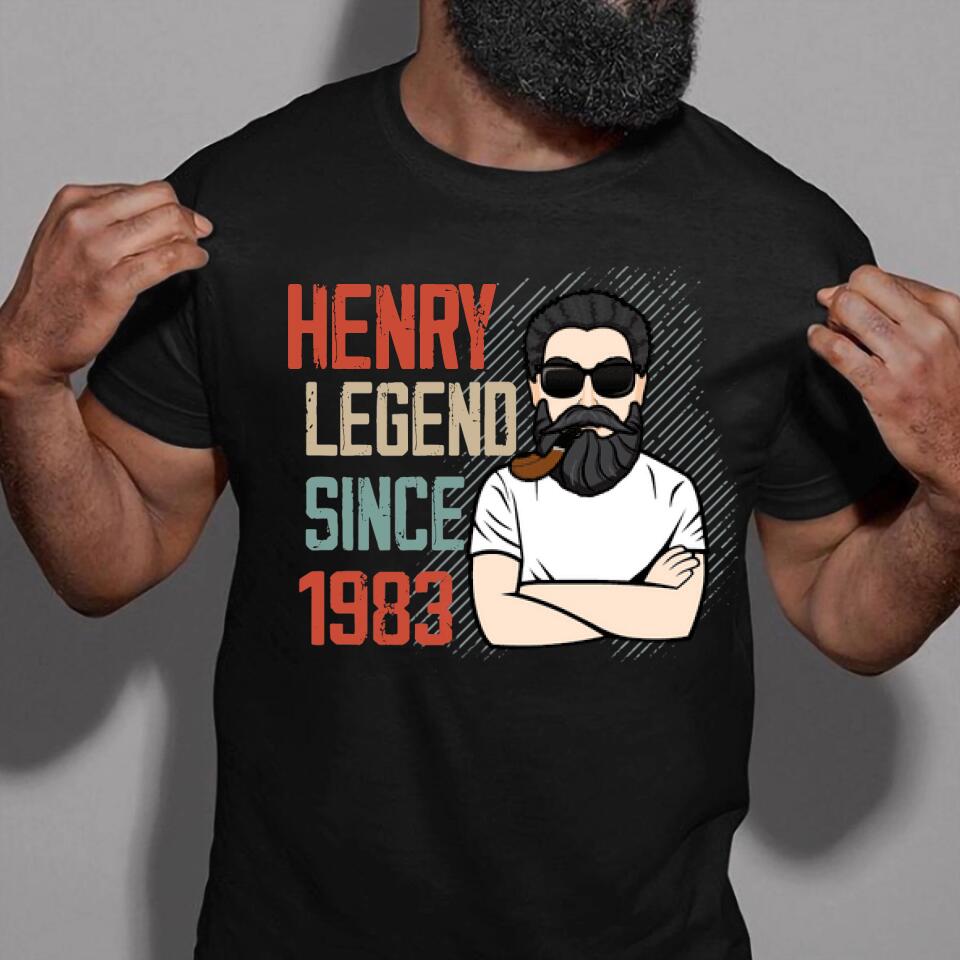 Chapter 40, Fabulous Since 1983 40th Birthday Unique T Shirt For Man, His Gifts For 40 Years Old, Turning 40 Birthday Cotton Shirt