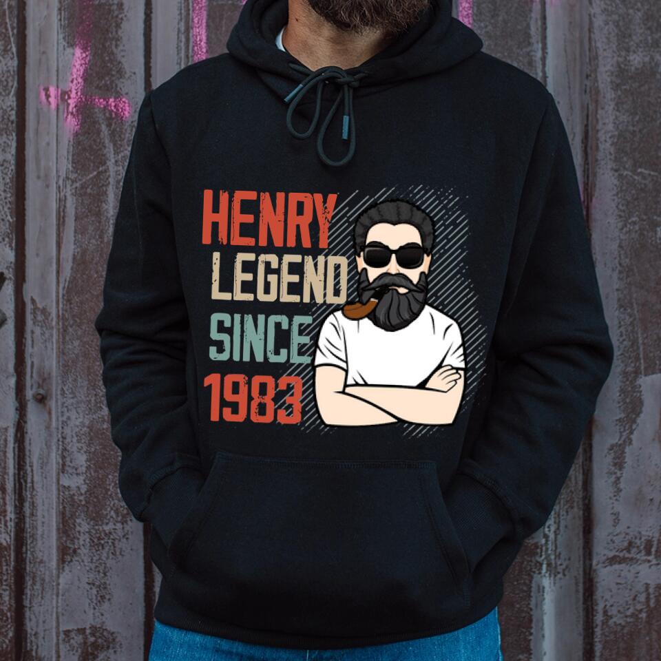 Chapter 40, Fabulous Since 1983 40th Birthday Unique T Shirt For Man, His Gifts For 40 Years Old, Turning 40 Birthday Cotton Shirt