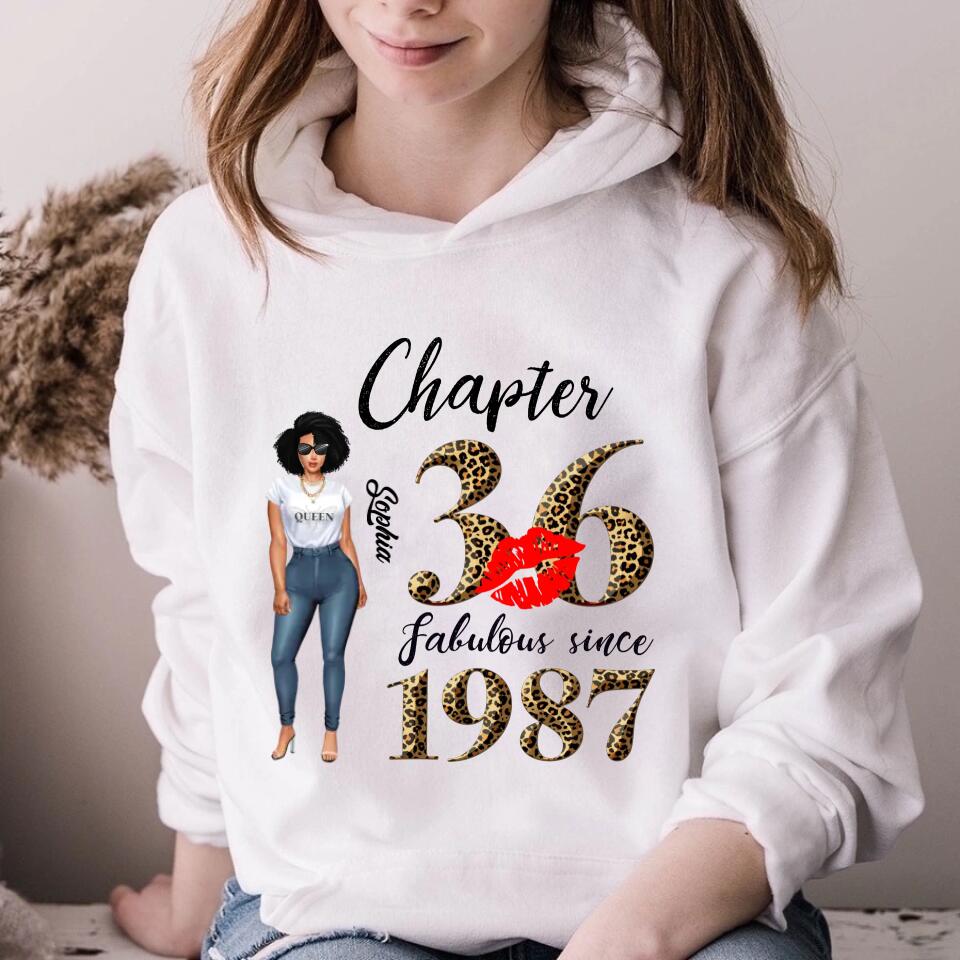 36th birthday shirts for her, Personalised 36th birthday gifts, 1987 t shirt, 36 and fabulous shirt, 36th birthday shirt ideas, gift ideas 36th birthday woman