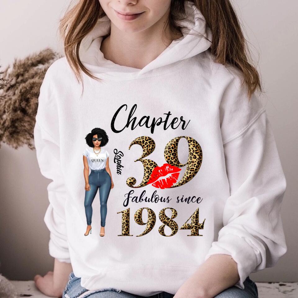 39th birthday shirts for her, Personalised 39th birthday gifts, 1984 t shirt, 39 and fabulous shirt, 39th birthday shirt ideas, gift ideas 39th birthday woman
