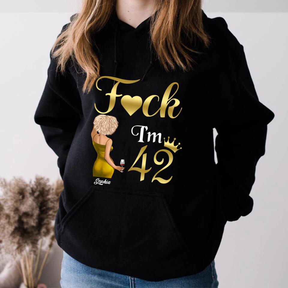 Custom Birthday Shirts, Chapter 42, Fabulous Since 1981 42nd Birthday Unique T Shirt For Woman, Her Gifts For 42 Years Old