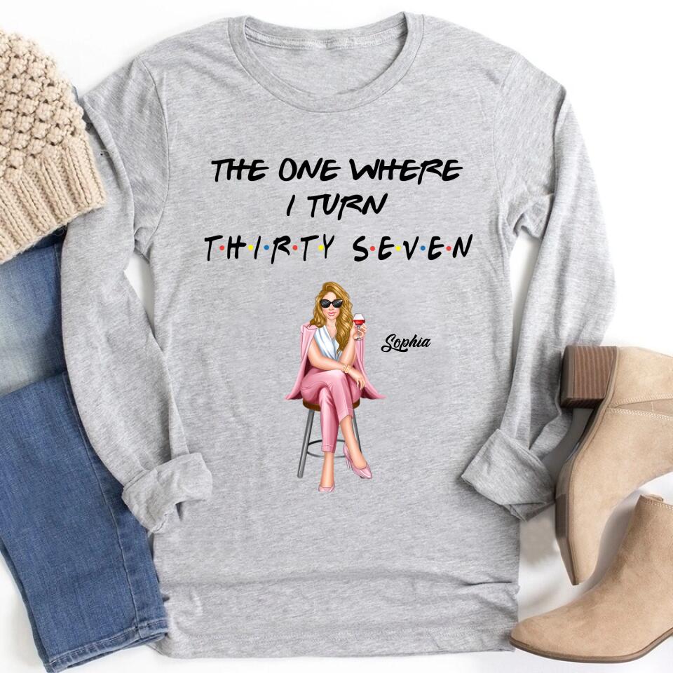 37th Birthday Shirts, Custom Birthday Shirts, Turning 37 Shirt, Gifts For Women Turning 37, 37 And Fabulous Shirt, 1986 Shirt