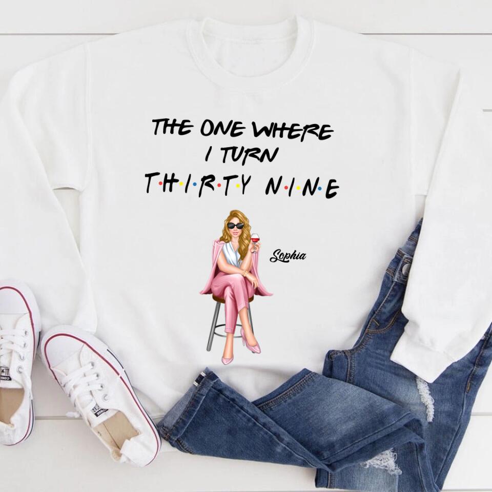 39th Birthday Shirts, Custom Birthday Shirts, Turning 39 Shirt, Gifts For Women Turning 39, 39 And Fabulous Shirt, 1984 Shirt