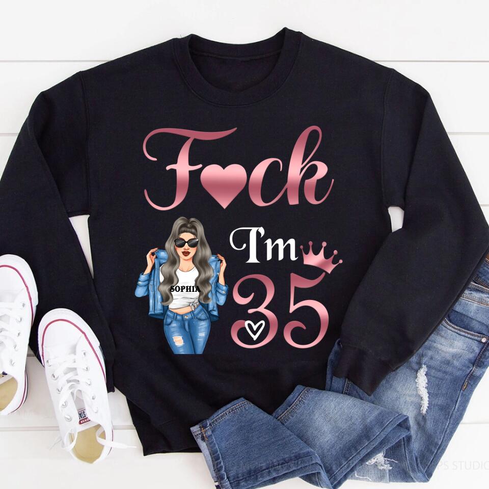 35th Birthday Shirts, Custom Birthday Shirts, Turning 35 Shirt, Gifts For Women Turning 35, 35 And Fabulous Shirt, 1988 Shirt