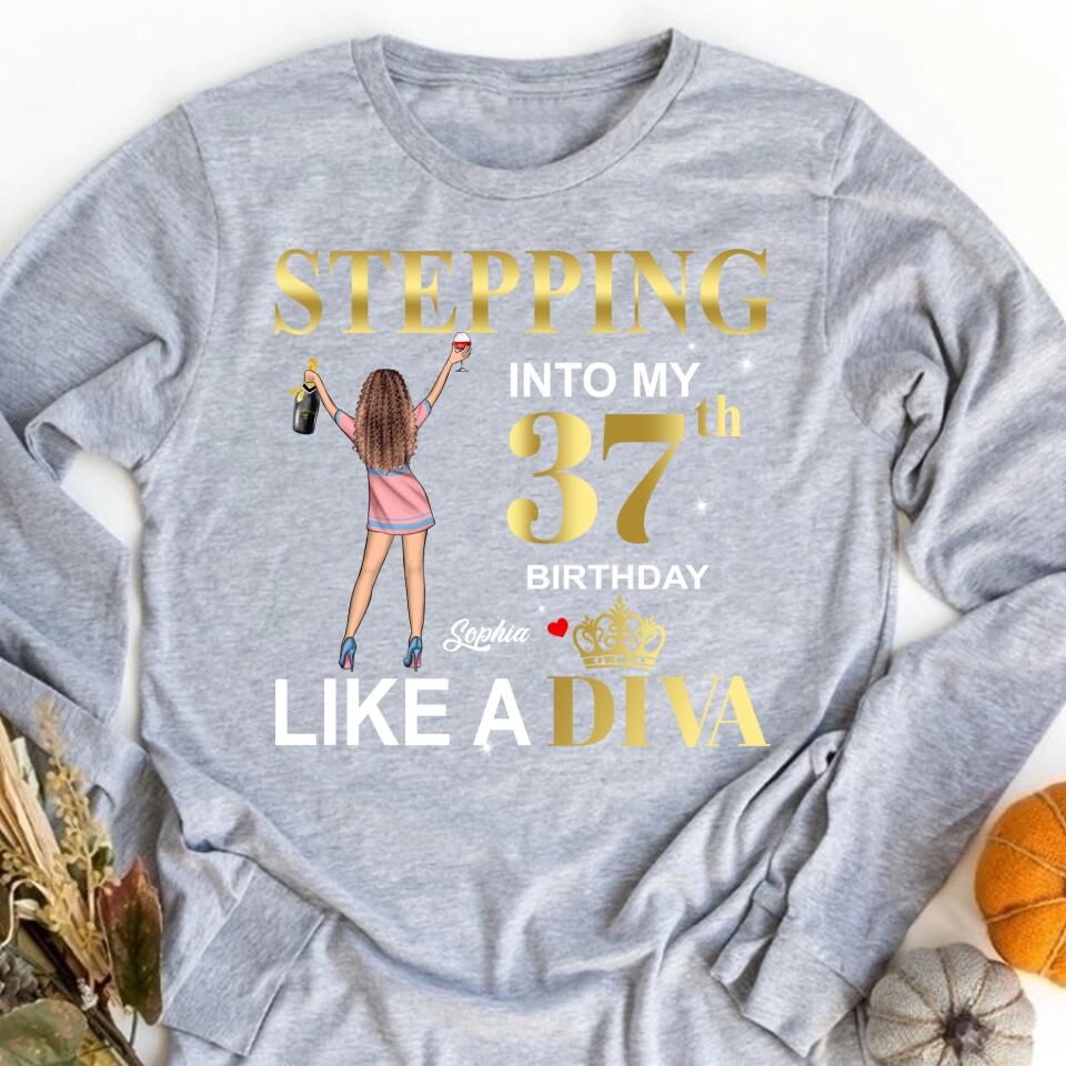 37th Birthday Shirts, Custom Birthday Shirts, Turning 37 Shirt, Gifts For Women Turning 37, 37 And Fabulous Shirt, 1986 Shirt, 37th Birthday Shirts For Her
