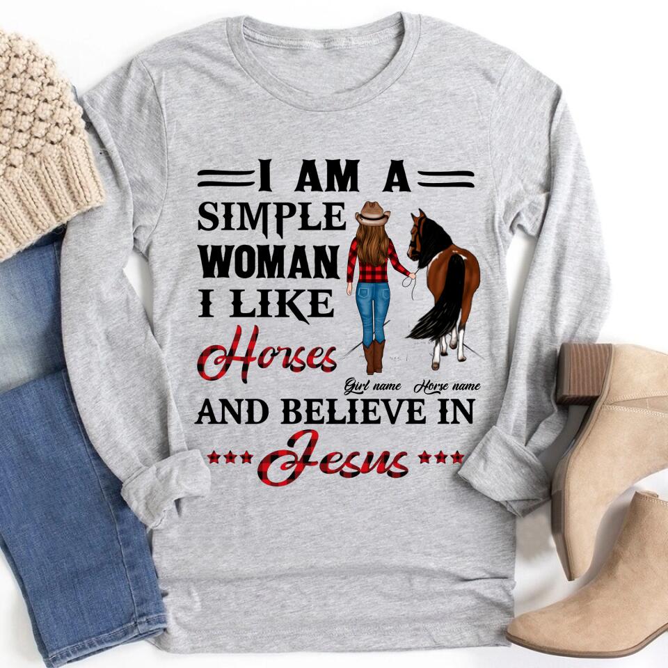Personalized Horse Shirt, Horse Riding Shirts, Horse Rider Gift , Gifts For Horseback Riders , Horse Shirts For Women , Gifts For Horse Lovers
