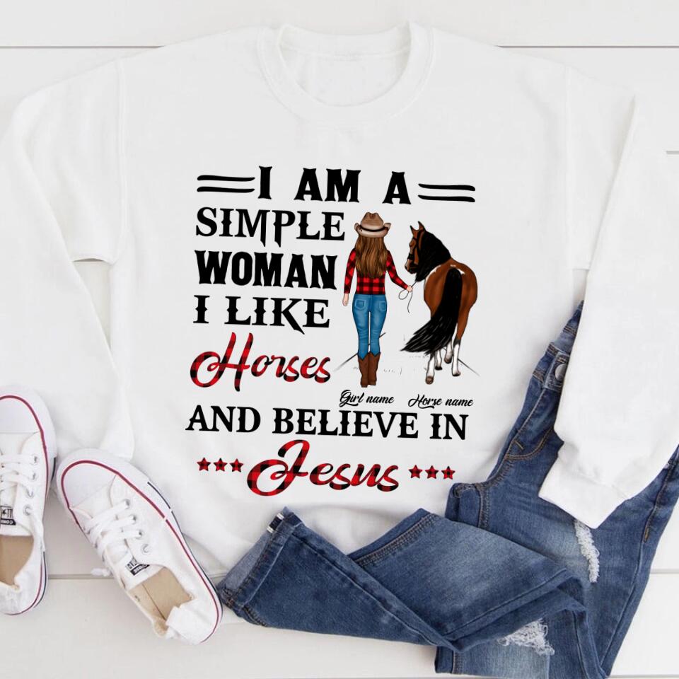 Personalized Horse Shirt, Horse Riding Shirts, Horse Rider Gift , Gifts For Horseback Riders , Horse Shirts For Women , Gifts For Horse Lovers